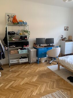 Modrý vintage stůl - 2