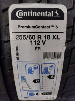 255/60 R18 112V Continental PremiumContact 6 letní 2ks - 2