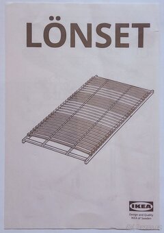Lamelový rošt 200 x 90 (IKEA) - 2