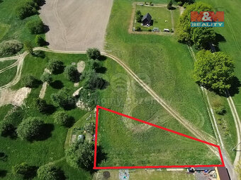 Prodej pozemku k bydlení, 1102 m², Buk - Jindřichův Hradec - 2