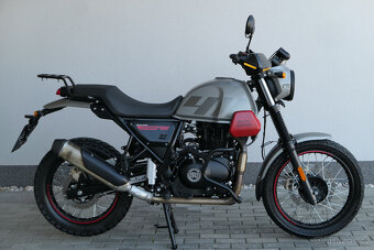 Royal Enfield Scram 411 Graphite Red - 2