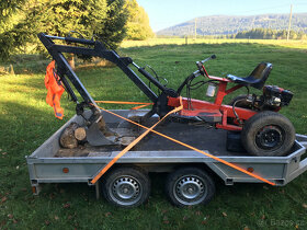 MINIBAGR 420kg RYPNÁ SÍLA 2,5T + TRHÁNÍ PAŘEZŮ 70cm PRUCHOD - 2