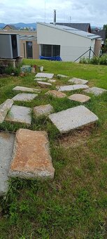 Žulové nášlapy - desky - 2