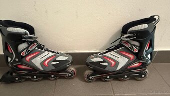 Kolečkové brusle Rollerblade (45)+chraniče XL - 2