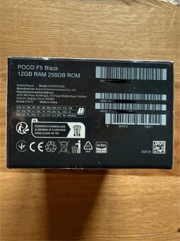 POCO F5 12GB/256GB Black / černý - 2