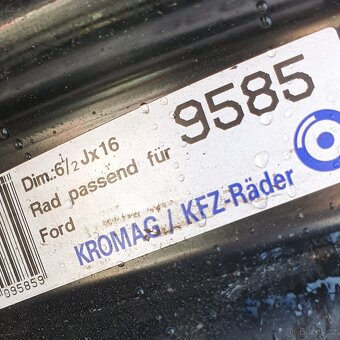 Disky na Ford Mondeo, Focus 6.5Jx16 ET50 č. AF64 - 2