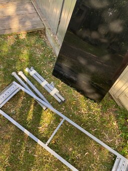 Kancelářský skleněný stůl 160x80 cm - 2