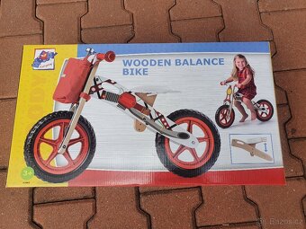 Odrážedlo pro děti - Wooden balance bike - 2