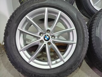 Zimní alu kola BMW 5x112 R18 ET22 pneu 225/60/18 - 2