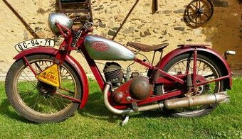 Stodolak Jawa 250 Speciál rok 1939 / nozni razeni - 2