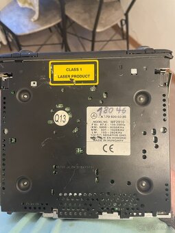 Autorádio Mercedes Benz audio 10 CD + kod - 2