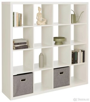 Bílý regál kalax - 2