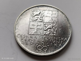 Stříbrná pamětní mince Československo č.3 - 2