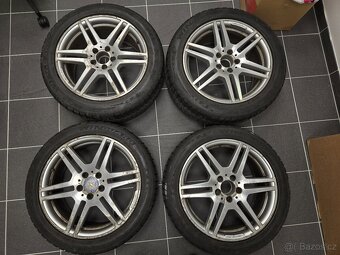 AMG kola R18, 5x112 dvojrozměr (W207, W212), zimní pneu - 2