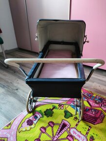 Retro kočárek pro panenky - 2