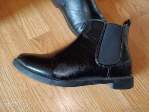 Kotníkové boty -kozačky - 2