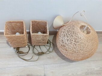 LUSTR + lampičky - 2