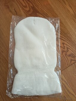 Čepice bílá kukla AČR - 2