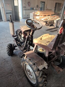 Malotraktor domácí výroby - 2