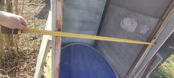 budka, kovová konstrukce + cetris - 2