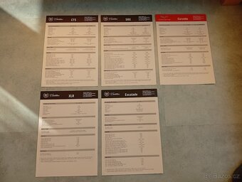 Cadillac CTS, SRX, XLR, Escalade, Corvette - 2