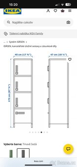 PRODÁM PLECHOVOU SKŘÍŃ IDASEN - 2