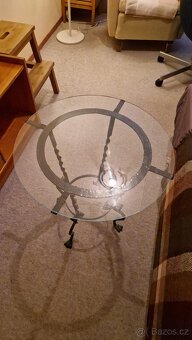 Odkládací kovaný stolek - 2