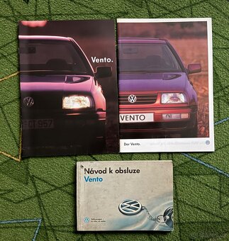 VW Corrado, VW Golf, VW Vento prospekty a katalogy - 2