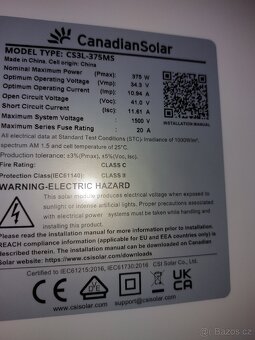 Nové fotovoltaické panely 375Wp - 2