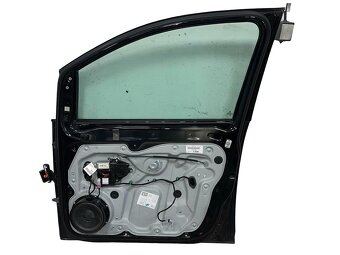 Pravé přední dveře černá LC9X VW Touran 1T2 FL 2009 - 2