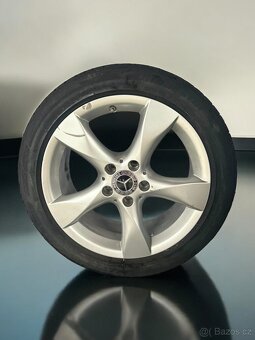 Originální alu kola Mercedes 5x112 + 225/45r17 - 2