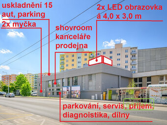 Polyfunkční komerční objekt - Autosalon progresivní mobility - 2