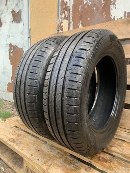 2ks 195/65/15 Continental/2018/91V/letní pneu 6.8m - 2
