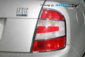 Rámečky zadních světel Škoda Fabia 1 hatchback 04-07 - 2