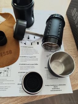 STARESSO MINI SP-200M DEEP BLACK, káva - 2