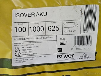 16x Tepelná izolace ISOVER AKU SH 100mm, 3,13m²/bal - 2