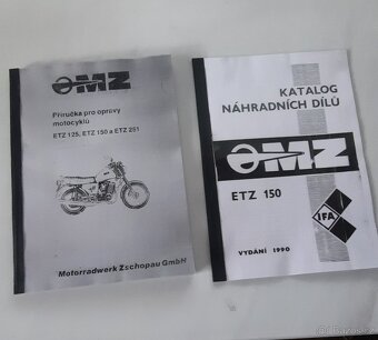 Mz 125 150 251 katalog dilenska - 2