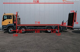 MAN TGS 35.360 - 8x2 - Transport strojů – EURO 5 - 2