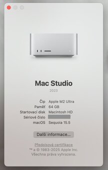 Apple Mac Studio s M2 Ultra - 2