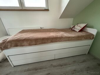 Vyvýšené jednolůžko 90x200cm IKEA - 2