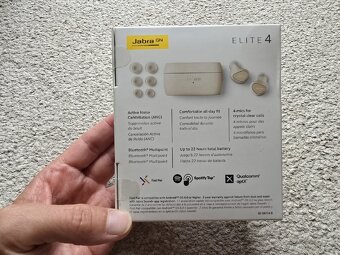 Bezdrátová True Wireless sluchátka Jabra Elite 4 - NOVÁ - 2