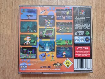 Predám hru na PS1 Bubsy 3D - 2