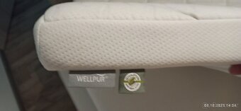 Vrchní matrace Wellpur Gold T65 - 90x200x8 cm - 2ks - 2