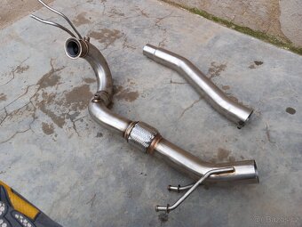 Downpipe, nerez - 2