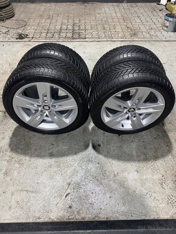 Alu SEAT 5x112 + pneu Goodyear 205/55R17. - 2