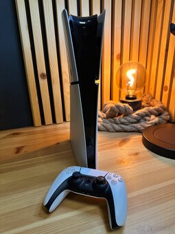 Sony PS5 Slim Digital Edition, 1TB + 1x ovladač - 2