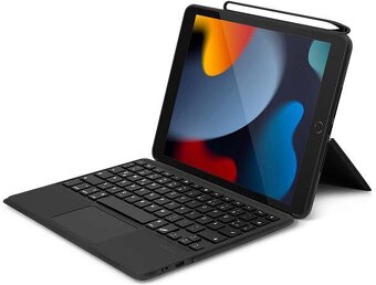 Pouzdro s klávesnicí Epico pro Apple iPad 10,2" černá - 2