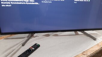Smart tv 4k sony android..123cm..ovl.hlasem.. - 2
