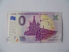 0 Euro souvenir bankovka, velký výběr, prodej či výměna - 2