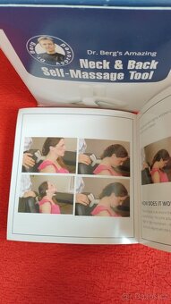 MASÁŽNÍ PŘÍSTROJ NA KRK I ZÁDA Dr. Berg, NOVÝ - 2